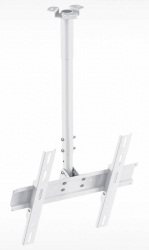 Кронштейн для телевизора Holder PR-101-W белый 32 -65 макс.60кг потолочный фиксированный