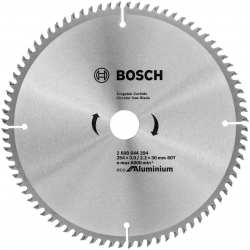 Пильный диск по алюминию Bosch 2608644394 d=254мм d(посад.)=30мм (циркулярные пилы)