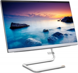 Моноблок Lenovo IdeaCentre 3 24ARE05 23.8 Full HD Ryzen 3 4300U (2.7)/8Gb/SSD256Gb/RGr/DVDRW/noOS/GbitEth/WiFi/BT/90W/клавиатура/мышь/Cam/белый 1920x1