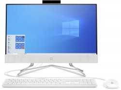 Моноблок HP 205 G4 21.5 Full HD Ryzen 3 3250U (2.6)/8Gb/SSD256Gb/RGr/DVDRW/CR/Windows 10 Professional 64/GbitEth/WiFi/BT/65W/клавиатура/мышь/Cam/белый