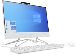 Моноблок HP 205 G4 21.5 Full HD Ryzen 3 3250U (2.6)/8Gb/SSD256Gb/RGr/DVDRW/CR/Windows 10 Professional 64/GbitEth/WiFi/BT/65W/клавиатура/мышь/Cam/белый