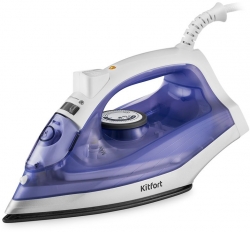 Утюг Kitfort KT-2603 белый/фиолетовый