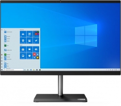 Моноблок Lenovo V30a-24IML 23.8 Full HD i5 10210U (1.6)/8Gb/1Tb 7.2k/SSD256Gb/UHDG/DVDRW/CR/Windows 10 Professional 64/GbitEth/WiFi/BT/65W/клавиату