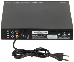 Плеер DVD Hyundai H-DVD100 черный ПДУ