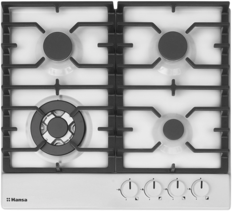 Газовая варочная поверхность Hansa BHGW611391 белый