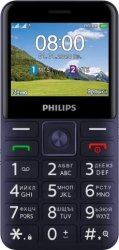 Мобильный телефон Philips E207 Xenium синий моноблок 2.31 240x320 Nucleus 0.08Mpix GSM900/1800 FM