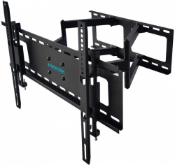 Кронштейн для телевизора Kromax ATLANTIS-80 черный 32-75 макс.50кг настенный поворотно-выдвижной и наклонный Кронштейн для телевизора Kromax ATLANTIS-80 черный 32-75 макс.50кг настенный поворотно-выдвижной и наклонный