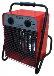 Тепловая пушка электрическая Ресанта ТЭП-3000 3000Вт красный