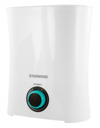 Увлажнитель воздуха Starwind SHC1322 25Вт (ультразвуковой) белый
