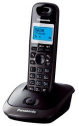 Р/Телефон Dect Panasonic KX-TG2511RUT темно-серый металлик/черный АОН