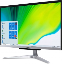 Моноблок Acer Aspire C22-420 21.5 Full HD Ryzen 3 3250U (1.6)/8Gb/SSD256Gb/RGr/CR/Windows 10/WiFi/BT/65W/клавиатура/мышь/серебристый 1920x1080