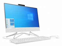 Моноблок HP 205 G4 21.5 Full HD Ath 3050U (2.3)/8Gb/SSD256Gb/RGr/DVDRW/CR/Windows 10 Professional 64/GbitEth/WiFi/BT/65W/клавиатура/мышь/Cam/белый 