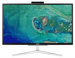 Моноблок Acer Aspire C22-820 21.5 Full HD Cel J4025D (2)/4Gb/SSD128Gb/UHDG 600/Endless/GbitEth/WiFi/BT/65W/клавиатура/мышь/серебристый/черный 1920x