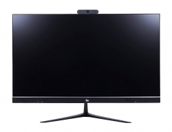 Моноблок IRU Office P2312 23.8 Full HD PG G5420 (3.8)/4Gb/SSD120Gb/UHDG 610/Free DOS/GbitEth/WiFi/BT/120W/Cam/черный 1920x1080/(RUS)
