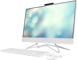 Моноблок HP 24-df0029ur 23.8 Full HD Cel J4025D (2)/4Gb/SSD128Gb/UHDG 600/CR/Free DOS 3.0/GbitEth/WiFi/BT/65W/клавиатура/мышь/Cam/белый 1920x1080
