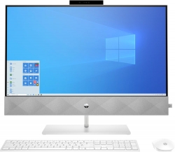 Моноблок HP Pavilion 27-d0014ur 27 UHD i7 10700T (2)/16Gb/SSD512Gb/MX350 4Gb/CR/Windows 10/GbitEth/WiFi/BT/180W/клавиатура/мышь/Cam/белый 3840x2160