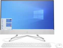Моноблок HP 24-df1005ur 23.8 Full HD Touch i5 1135G7 (2.4)/8Gb/SSD256Gb/Iris Xe/CR/Windows 10/GbitEth/WiFi/BT/90W/клавиатура/мышь/Cam/белый 1920x10