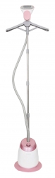 Отпариватель напольный Hyundai H-US02456 белый/розовый