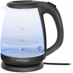 Чайник электрический Hyundai HYK-G1003 серый