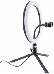Штатив Rekam RL-26 LED TABLE Kit универсальный черный