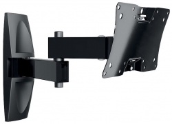 Кронштейн для телевизора Holder LCDS-5064 черный 12 -32 макс.30кг настенный поворот и наклон