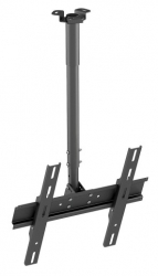 Кронштейн для телевизора Holder PR-101-B черный 32 -65 макс.60кг потолочный фиксированный