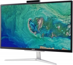 Моноблок Acer Aspire C22-820 21.5 Full HD PS J5040 (2)/4Gb/SSD256Gb/UHDG 605/CR/Endless/GbitEth/WiFi/BT/65W/клавиатура/мышь/серебристый/черный 1920