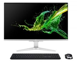 Моноблок Acer Aspire C27-962 27 Full HD i5 1035G1 (1)/8Gb/SSD512Gb/MX130 2Gb/CR/Endless/GbitEth/WiFi/BT/135W/клавиатура/мышь/серебристый 1920x1080