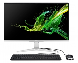 Моноблок Acer Aspire C27-962 27 Full HD i5 1035G1 (1)/8Gb/SSD512Gb/MX130 2Gb/CR/Endless/GbitEth/WiFi/BT/135W/клавиатура/мышь/серебристый 1920x1080