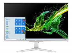 Моноблок Acer Aspire C27-962 27 Full HD i5 1035G1 (1)/8Gb/1Tb 5.4k/SSD256Gb/MX130 2Gb/CR/Windows 10/GbitEth/WiFi/BT/135W/клавиатура/мышь/серебристы