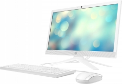 Моноблок HP 21-b0015ur 20.7 Full HD Cel J4025 (2)/4Gb/SSD128Gb/UHDG 600/CR/Windows 10/GbitEth/WiFi/BT/65W/клавиатура/мышь/Cam/белый 1920x1080