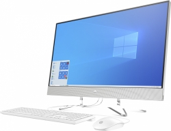 Моноблок HP 27-dp1008ur 27 Full HD i7 1165G7 (2.8)/16Gb/SSD512Gb/Iris Xe/CR/Windows 10/GbitEth/WiFi/BT/90W/клавиатура/мышь/Cam/серебристый 1920x108