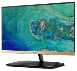 Моноблок Acer Aspire S24-880 23.8 Full HD i5 8250U (1.6)/8Gb/1Tb 5.4k/UHDG 620/CR/Windows 10 Home/GbitEth/WiFi/BT/135W/клавиатура/мышь/Cam/золотист