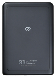 Электронная книга Digma R654 6 E-Ink Carta 800x600 600MHz/4Gb/microSDHC/подсветка дисплея графит