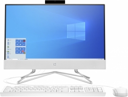 Моноблок HP 22-df1012ur 21.5 Full HD i5 1135G7 (2.4)/8Gb/SSD256Gb/Iris Xe/CR/Windows 10/GbitEth/WiFi/BT/90W/клавиатура/мышь/Cam/белый 1920x1080