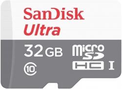 Карта памяти MicroSDHC SanDisk 32Gb Ultra SDSQUNR-032G-GN3MA