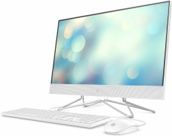 Моноблок HP 24-df1007ur 23.8 Full HD i5 1135G7 (2.4)/8Gb/SSD256Gb/Iris Xe/CR/Free DOS 3.0/GbitEth/WiFi/BT/90W/клавиатура/мышь/Cam/белый 1920x1080