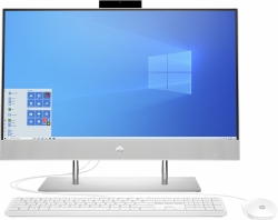 Моноблок HP 24-dp1000ur 23.8 Full HD i3 1115G4 (3)/4Gb/SSD256Gb/MX330 2Gb/CR/Windows 10/GbitEth/WiFi/BT/90W/клавиатура/мышь/Cam/серебристый 1920x10