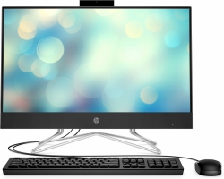 Моноблок HP 24-df1003ur 23.8 Full HD i3 1115G4 (3)/4Gb/SSD256Gb/UHDG/CR/Free DOS 3.0/GbitEth/WiFi/BT/65W/клавиатура/мышь/Cam/черный 1920x1080