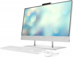 Моноблок HP 24-dp0051ur 23.8 Full HD Ryzen 5 4500U (2.3)/8Gb/SSD256Gb/RGr/CR/Free DOS 3.0/GbitEth/WiFi/BT/65W/клавиатура/мышь/Cam/серебристый 1920x