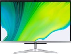 Моноблок Acer Aspire C24-963 23.8 Full HD i5 1035G1 (1.2)/8Gb/1Tb 5.4k/SSD256Gb/UHDG/CR/Endless/GbitEth/WiFi/BT/65W/клавиатура/мышь/Cam/серебристый