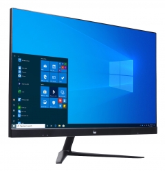 Моноблок IRU Office P2312 23.8 Full HD PG G5420 (3.8)/4Gb/SSD120Gb/UHDG 610/Windows 10 Professional 64/GbitEth/WiFi/BT/120W/Cam/черный 1920x1080/(R
