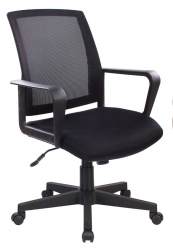 Кресло Бюрократ CH-498 черный сиденье черный TW-11 сетка/ткань крестовина пластик
