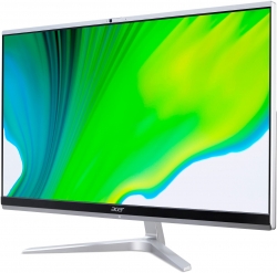 Моноблок Acer Aspire C22-1650 21.5 Full HD i3 1115G4 (2.4)/4Gb/1Tb/UHDG/CR/Windows 10/WiFi/BT/65W/клавиатура/мышь/Cam/серебристый 1920x1080