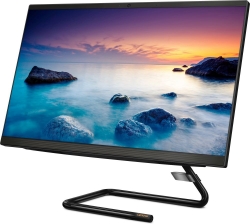 Моноблок Lenovo IdeaCentre A340-24IGM 23.8 Full HD Cel J4025 (2)/4Gb/SSD256Gb/UHDG 600/DVDRW/CR/Free DOS/GbitEth/WiFi/BT/90W/клавиатура/мышь/Cam/че