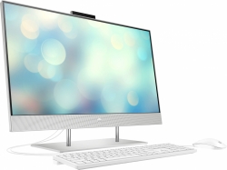 Моноблок HP 27-dp1004ur 27 Full HD i5 1135G7 (2.4)/4Gb/SSD256Gb/Iris Xe/CR/Free DOS 3.0/GbitEth/WiFi/BT/90W/клавиатура/мышь/Cam/серебристый 1920x10