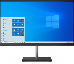 Моноблок Lenovo V50a-24IMB 23.8 Full HD PG G6400T (3.4)/8Gb/SSD256Gb/UHDG 610/DVDRW/CR/Windows 10 Professional 64/GbitEth/WiFi/BT/90W/клавиатура/мы