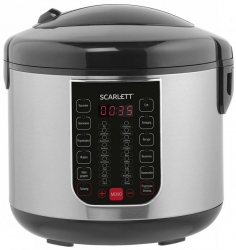 Мультиварка Scarlett SC-MC410S31 черный/серебристый