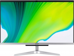 Моноблок Acer Aspire C24-420 23.8 Full HD Ath 3050U (2.2)/8Gb/SSD256Gb/RGr/CR/Endless/GbitEth/WiFi/BT/65W/клавиатура/мышь/Cam/серебристый 1920x1080