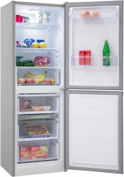 Холодильник Nordfrost NRB 151 332 серебристый металлик